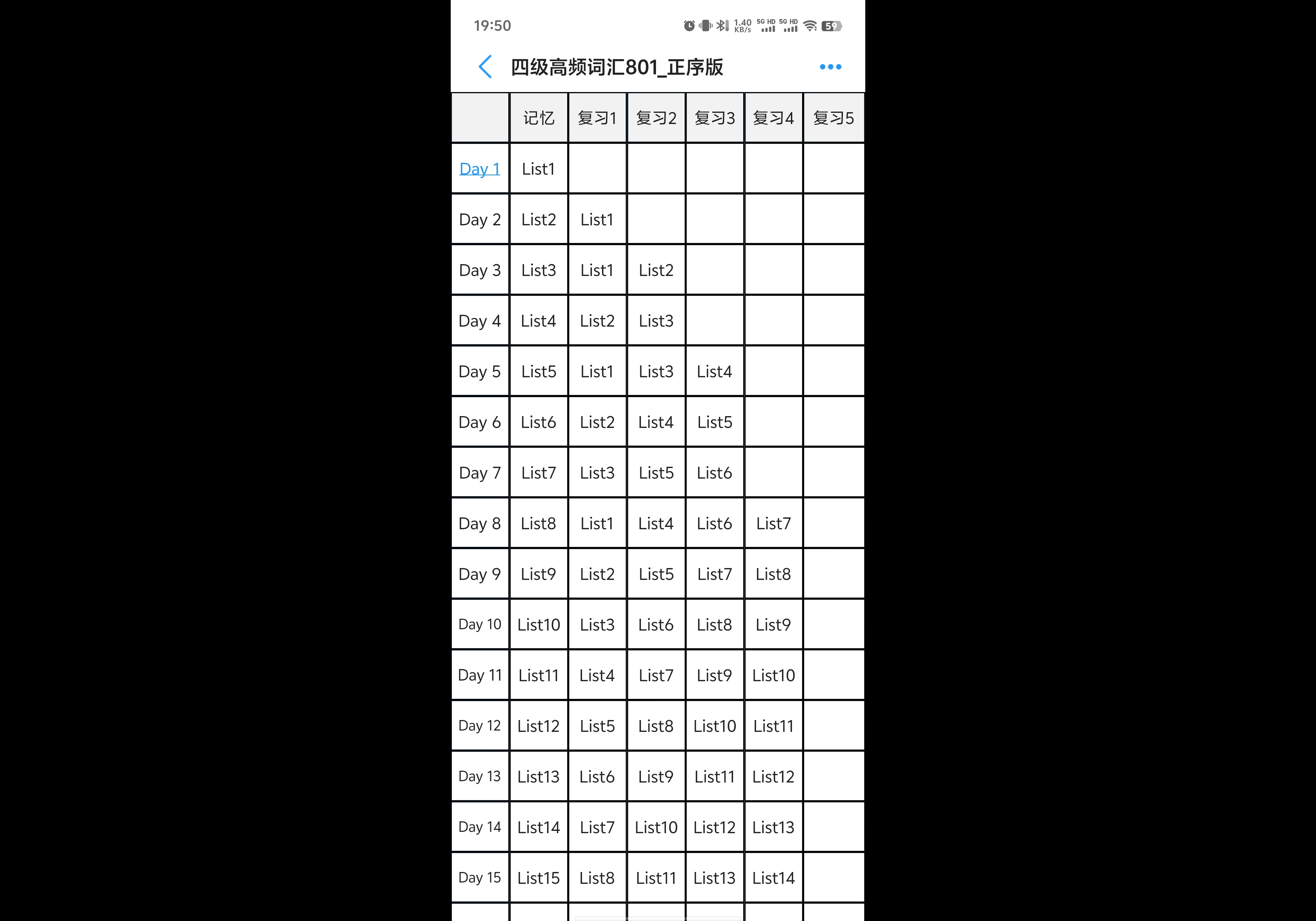 图片[3]-List背单词9.2.36 基于 艾斯浩宾遗忘曲线 - 熊客工坊-熊客工坊